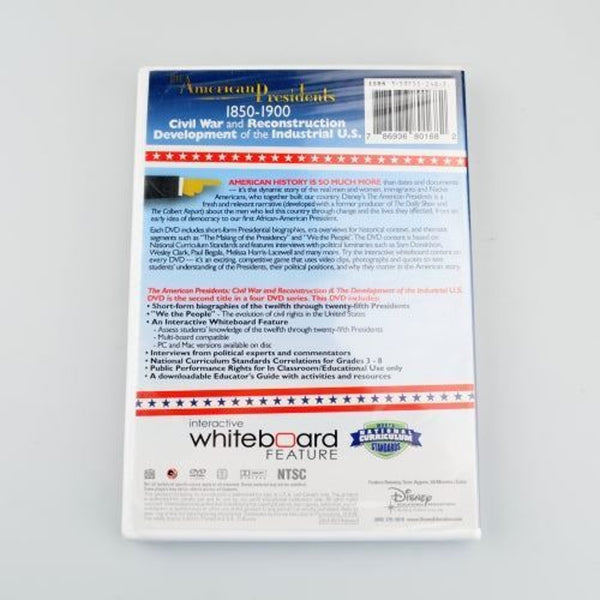 The American Presidents (DVD) Civil War to Industrial US, 12th - 25th Presidents