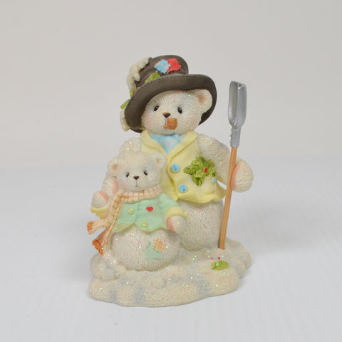 Cherished Teddies Figurine Mack Mallory "Its Snowball Without You" - 118393
