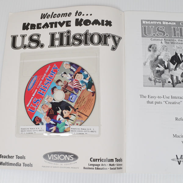 U.S. History Comic Book Maker by Arnie Uretsky - Kreative Komix