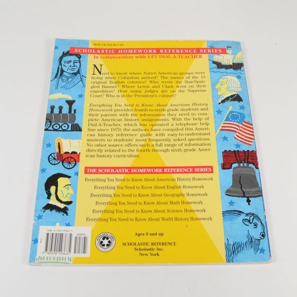 Everything You Need To Know About American History Homework by Zeman, Kelly