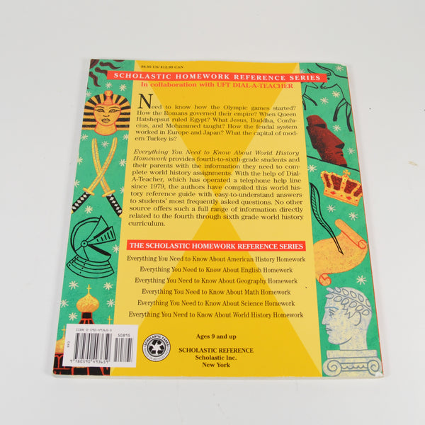 Everything You Need To Know About World History Homework by Zeman, Kelly