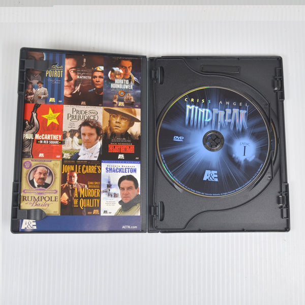Mind Freak - Complete Seasons One and Two - Criss Angel (DVD, 2005, 2006)