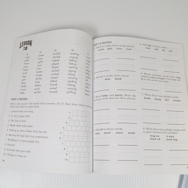 Spelling By Sound And Structure Student Workbook & Teacher Manual - Grade 2