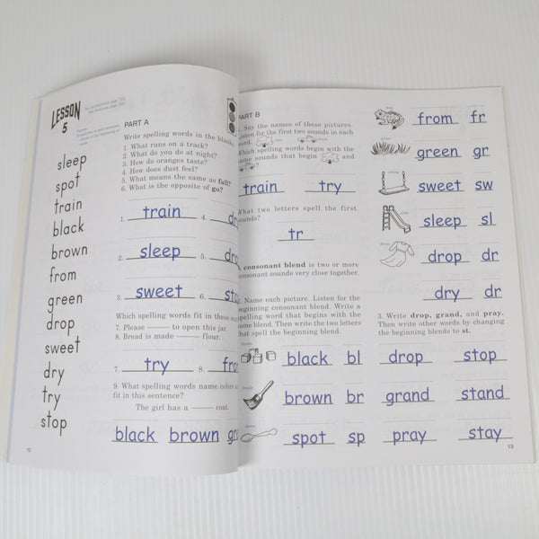 Spelling By Sound And Structure Student Workbook & Teacher Manual - Grade 2