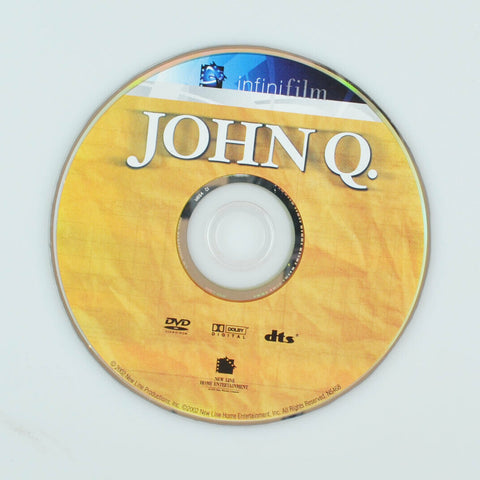 John Q (DVD, 2002) Denzel Washington, Robert Duvall, Anne Heche - DISC ONLY