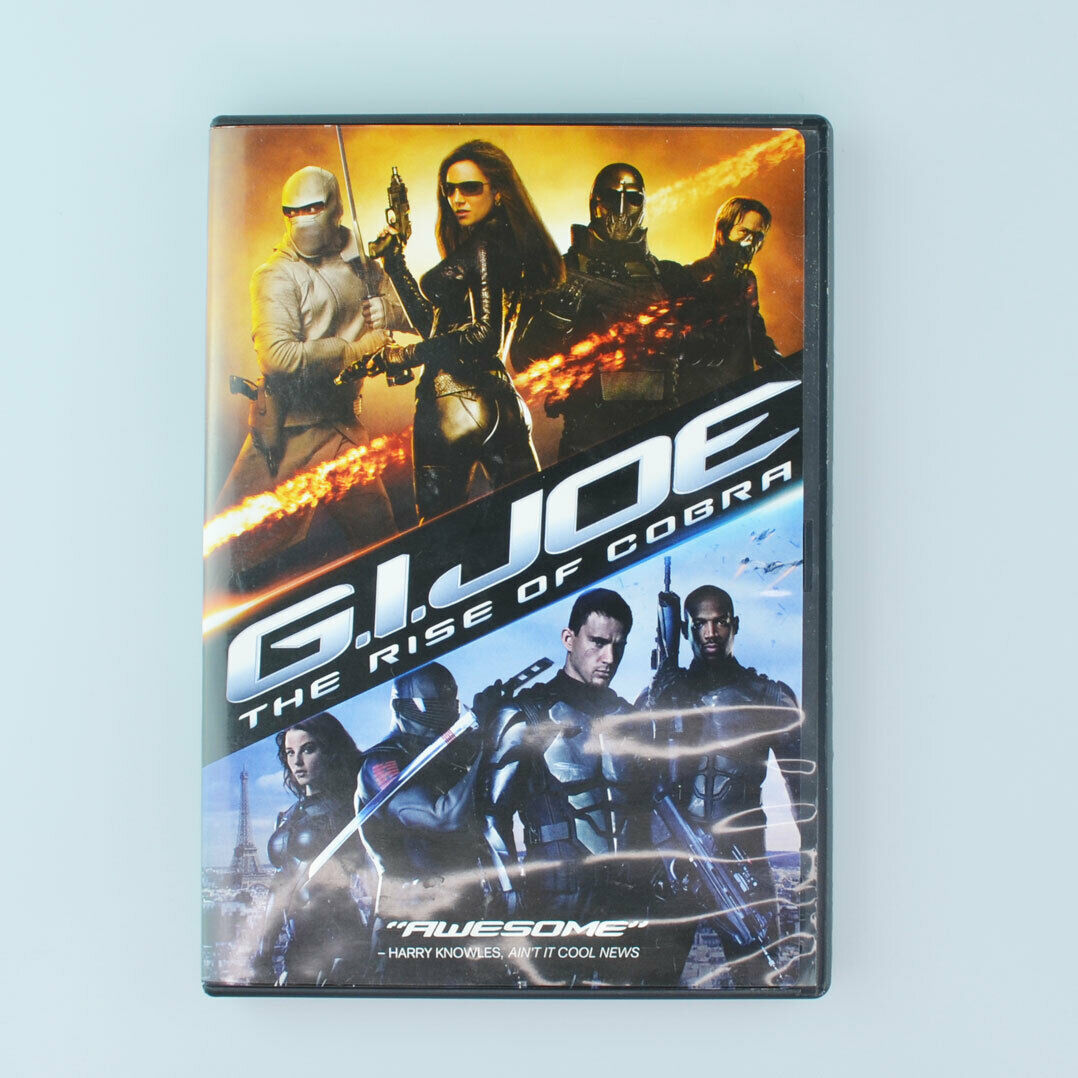 G.I. Joe: The Rise of Cobra (DVD, 2009) Dennis Quaid, Channing
