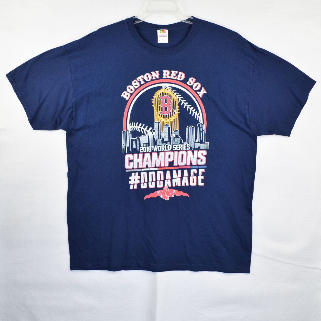 Boston Red Sox Champions 2018 World Series T Shirt - Size XL - Blue - –  Rusty Gold Resale