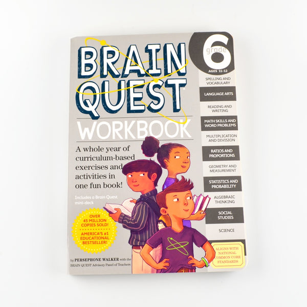 Brain Quest Grade 6 Workbook by Persephone Walker