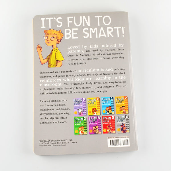Brain Quest Grade 6 Workbook by Persephone Walker