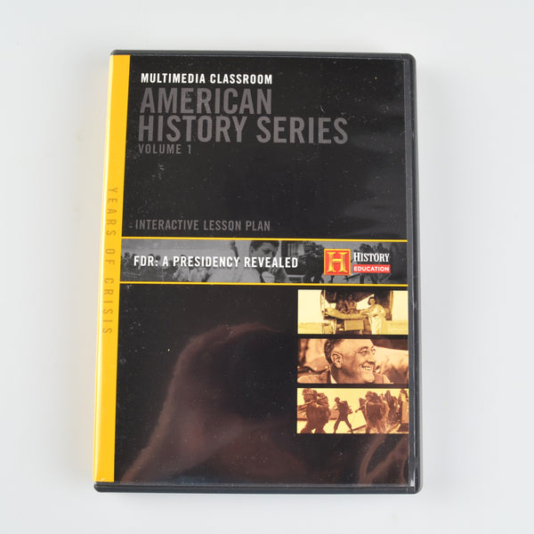 Multimedia Classroom American History Series Volume 1 DVD - FDR Presidency Revealed