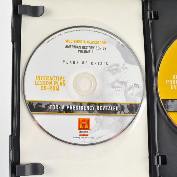 Multimedia Classroom American History Series Volume 1 DVD - FDR Presidency Revealed