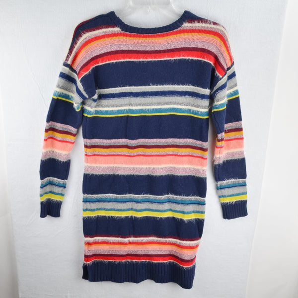 Gap Kids Girls XXL 14/16 Striped Cable-Knit Sweater Dress - Multicolor