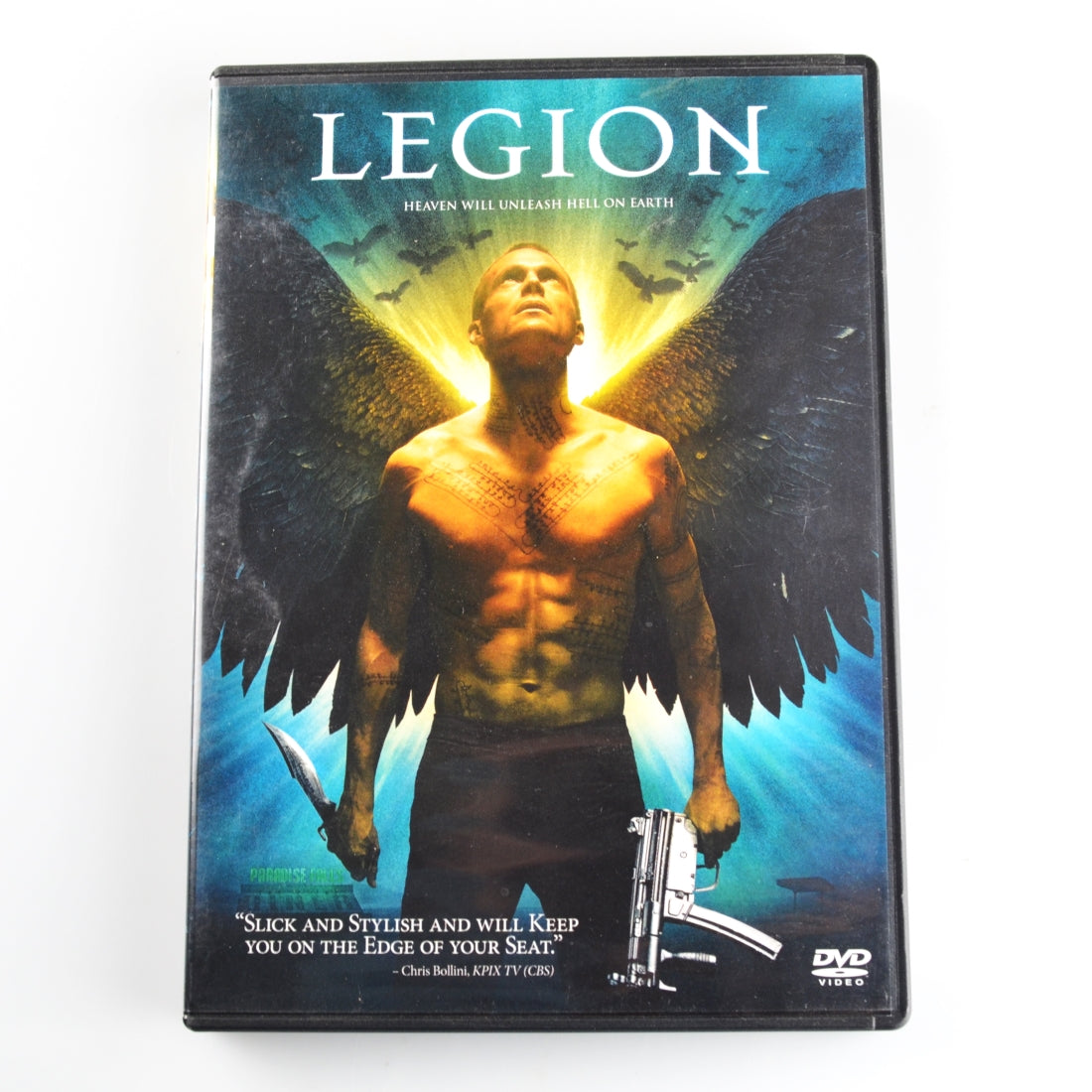 Legion DVD 2010 Widescreen Paul Bettany Dennis Quaid Rusty