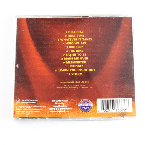 Who We Are by Lifehouse (CD, 2008, Geffen Records)