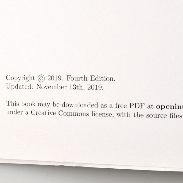 OpenIntro Statistics: Fourth Edition - Paperback By Diez, Çetinkaya-Rundel, Barr