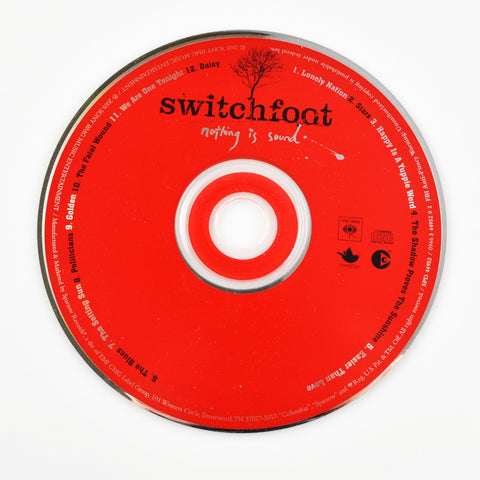 Nothing Is Sound by Switchfoot (CD, 2005, Sony Music) DISC ONLY