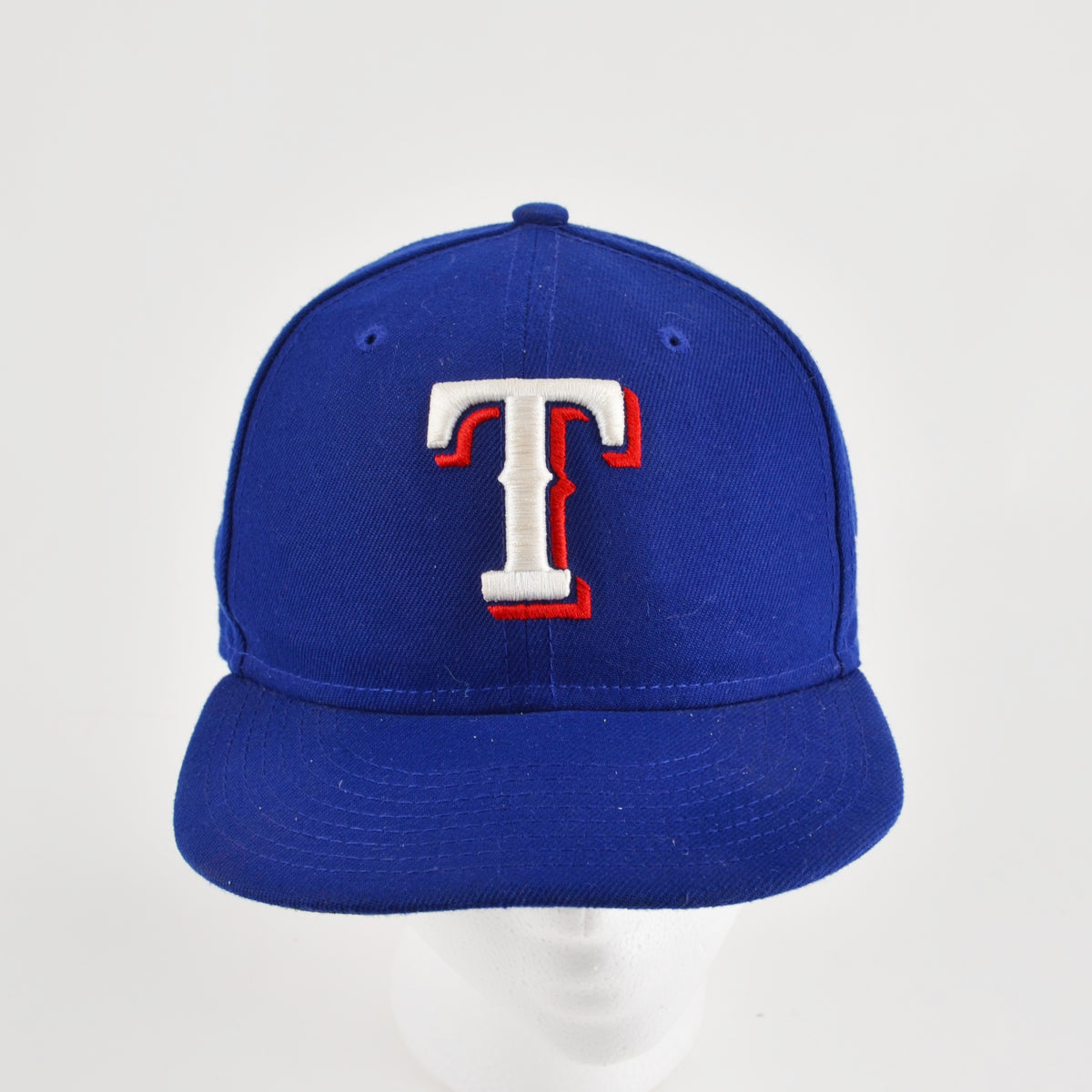 Texas Rangers Hat Cap New Era Size 6 5/8 Blue Red 59Fifty Kids Youth MLB