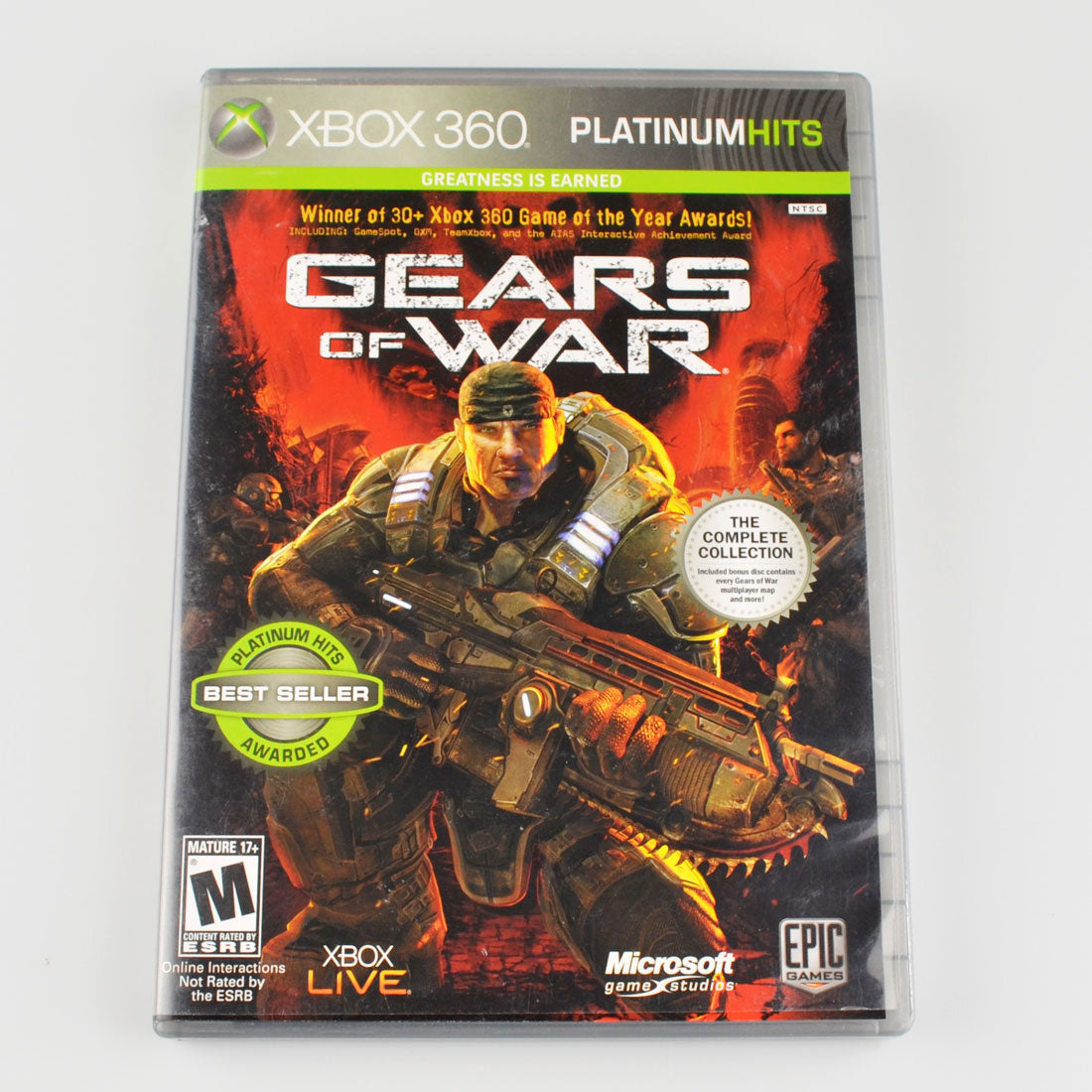 Gears of War (Microsoft Xbox 360, 2006)- used – Collectors Crossroads