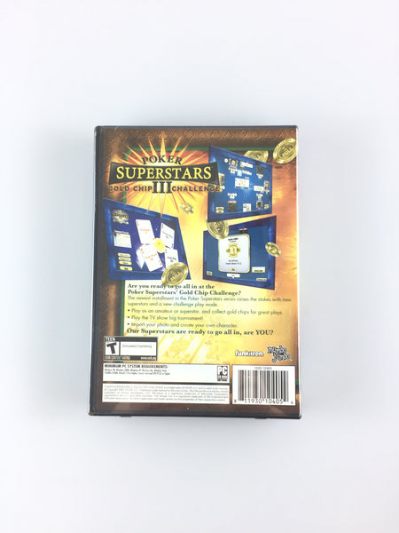 Poker Superstars III Gold Chip Challenge  - PC Game