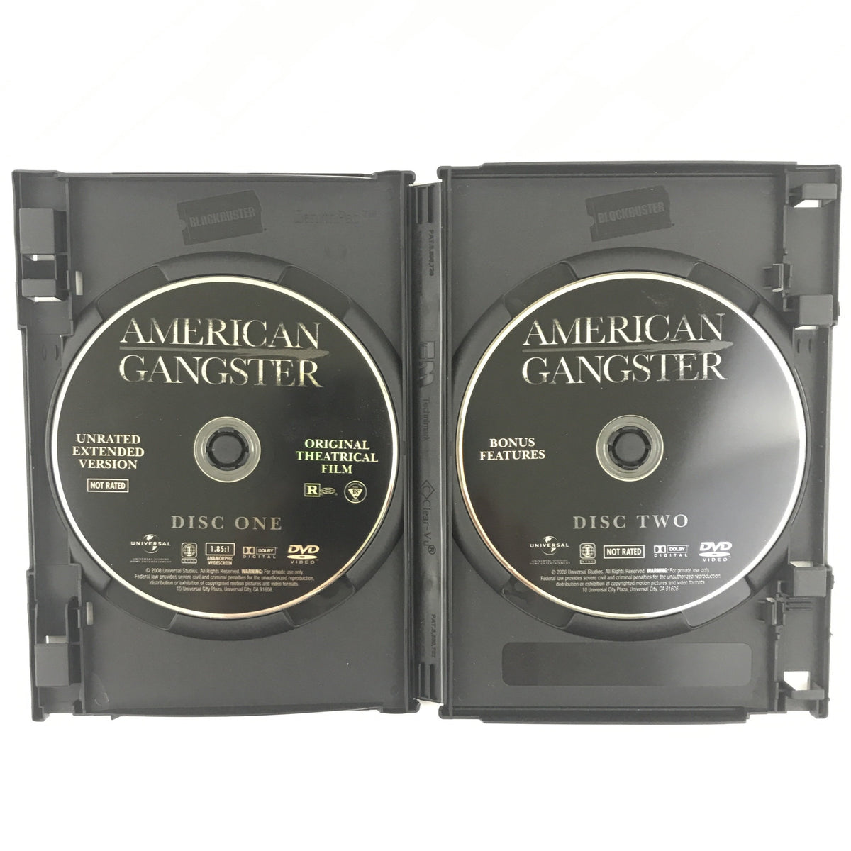 American Gangster (DVD, Widescreen) Denzel Washington, Russell Crowe –  Rusty Gold Resale