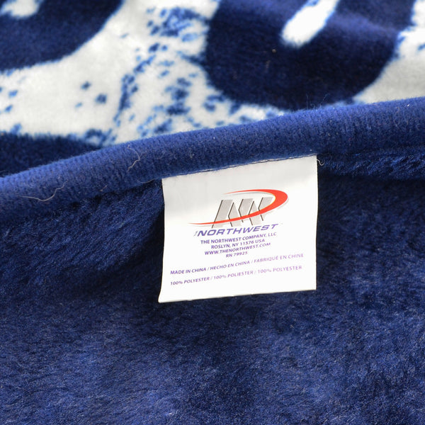 NFL Northwest Dallas Cowboys Blue Gray Fleece Throw Blanket 50" X 60"