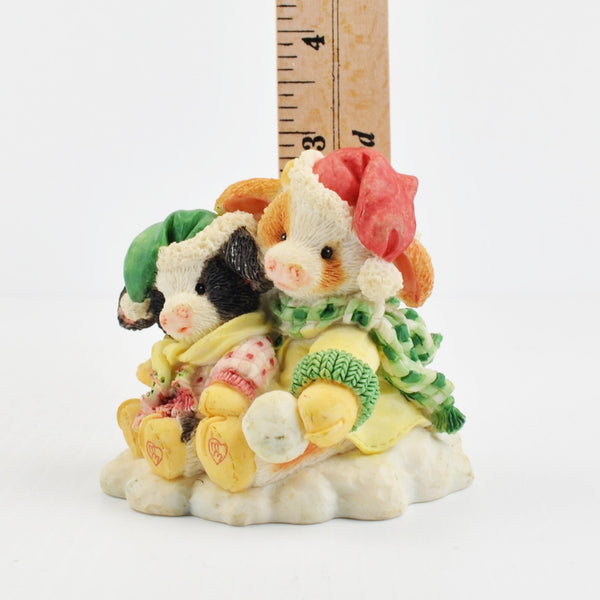 Mary’s Moo Moos “Merry Christmoos” 1994 Enesco Christmas Cow Friends Figurine