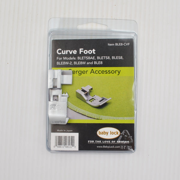 Baby Lock Serger Curve Foot BLE8-CVF for Models BLES8, BLE8W-2 ,BLE8 Accessory