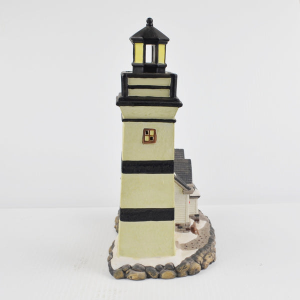 Santa's Workbench Collection Victorian Newcastle Lighthouse 1999 - New LED Light