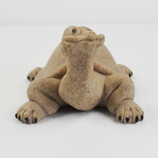 Quarry Critters Turtle Figurine "Todd" 2000 Crawling Second Nature Design