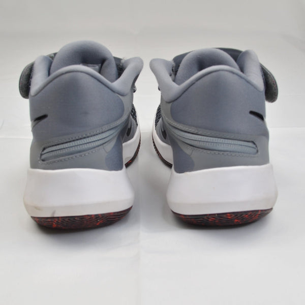 Nike Air Precision II Flyease Womens 9 Basketball Shoes Mid Top Gray Sneakers