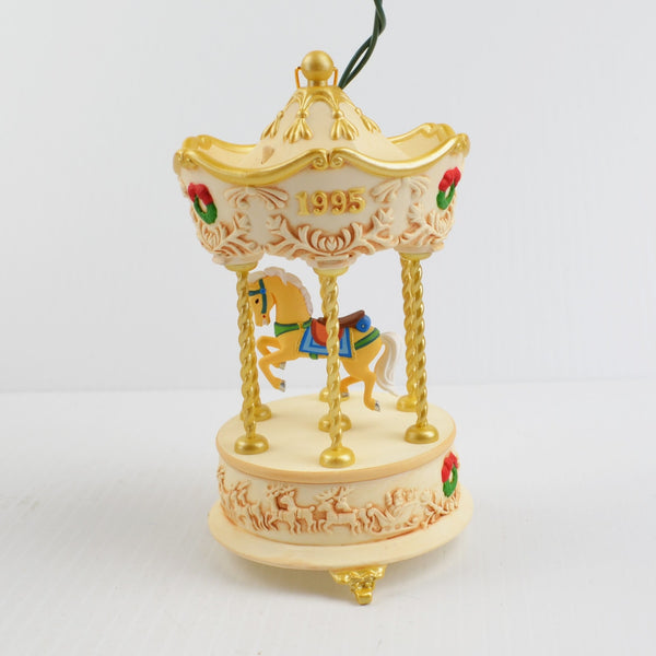 Hallmark Keepsake Tobin Fraley Holiday Carousel Christmas Ornaments 1994-96 Lot