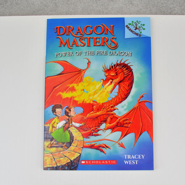 Dragon Masters by Tracey West Books 4, 8, 13 & Last Firehawk Book 1 - Lot of 4