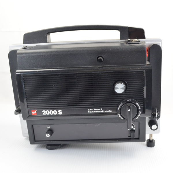 GAF Super 8 Movie Projector 2000S Powers On, Light, Tape Spins, Not Fully Tested