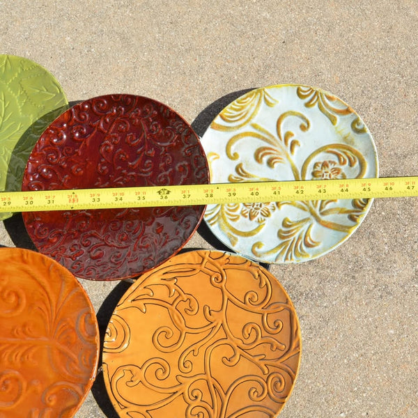 Large Metal Wall Art - Earth Tones 26 X 45