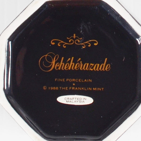 Franklin Mint Music Box Masterpieces of Russian Ballet "Scheherazade" Vintage 88