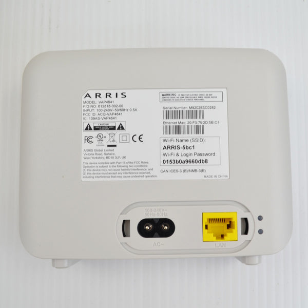 ARRIS - VAP4641 Mesh Point Wireless Extender 2G 5G 802.11ac WiFi Extender - NEW