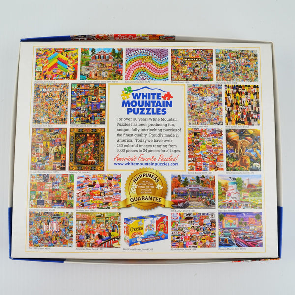 White Mountain Collage Puzzle - Out To Lunch - 1000 Piece Jigsaw Puzzle - 12+