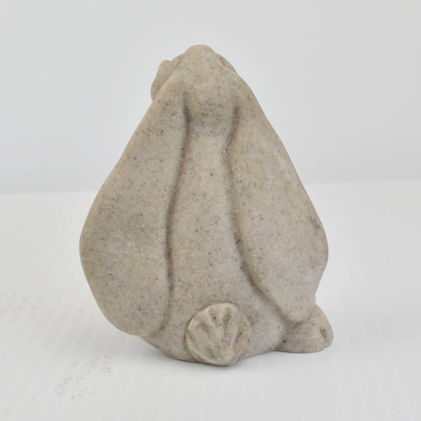 Quarry Critters Reggie - Sitting Rabbit Bunny Figurine 2001 Second Nature Design