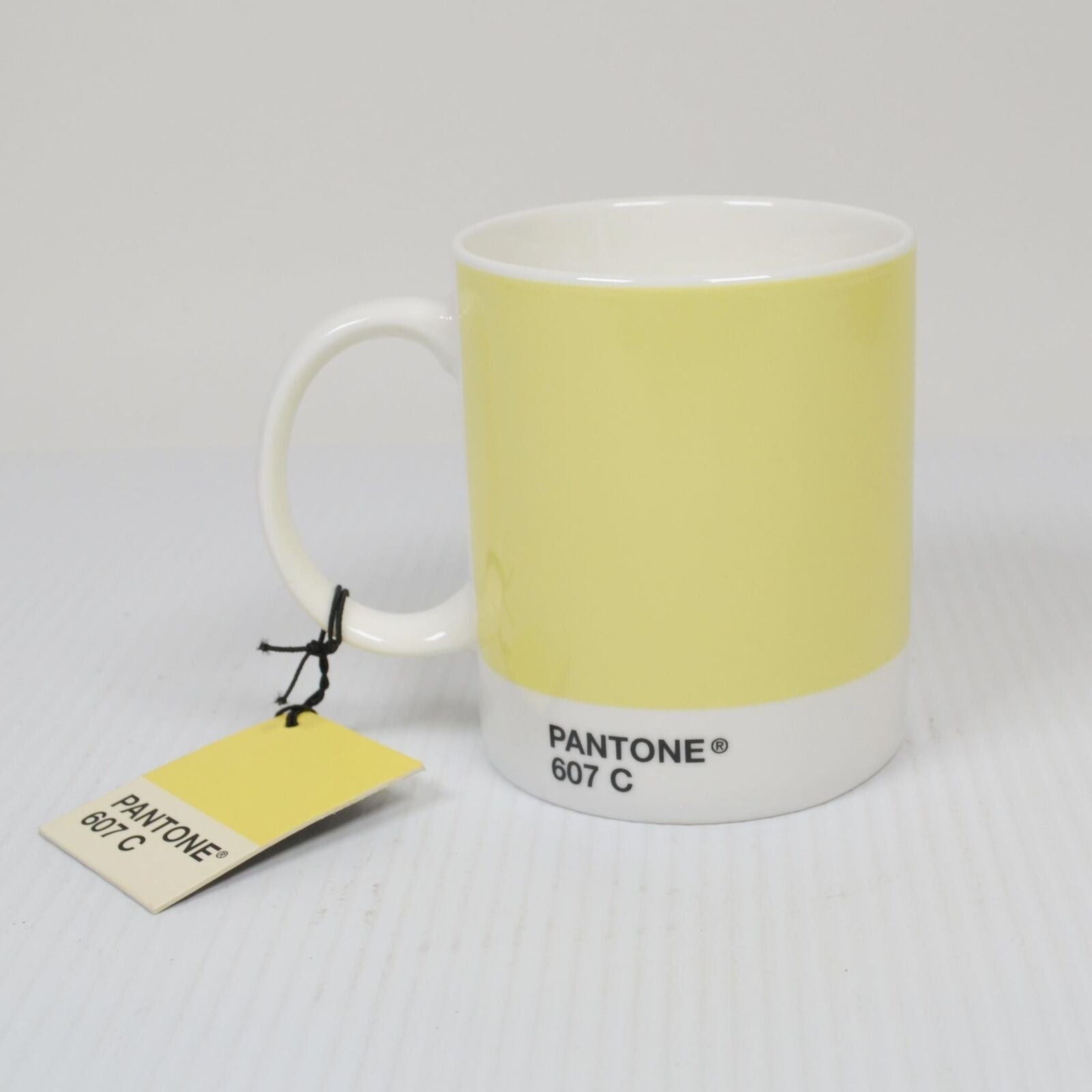 Pantone Coffee Mug - Cupcake Yellow 607 C - Candle Glow - NEW