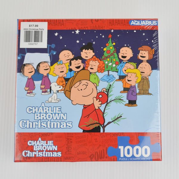 A Charlie Brown Christmas - Aquarius 1000 Piece Peanuts Jigsaw Puzzle -  NEW
