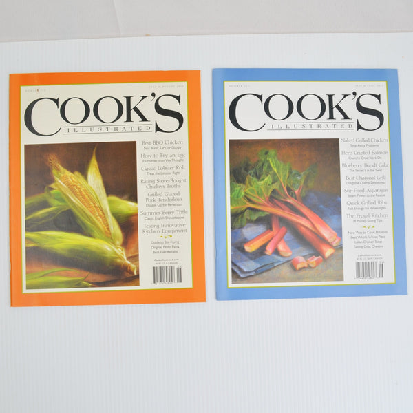 Lot Of 12 Cooks Illustrated Magazines 2010, 2013 Complete - Excellent Condition