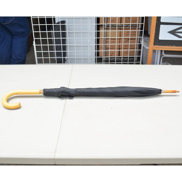 Bamboo Cane Umbrella - Vintage Black