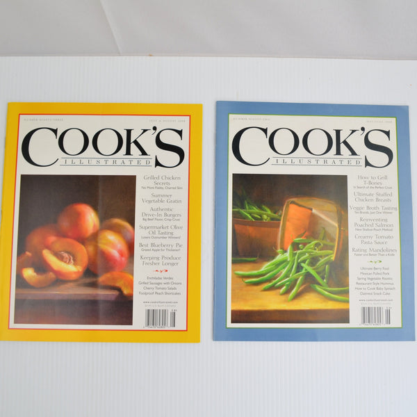 Lot Of 13 Cooks Illustrated Magazines 2008, 2009 Complete Plus American Classics
