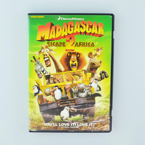 Lot of 4 Madagascar DVD 1, 2, Christmas, Penguins - Ben Stiller, Chris Rock