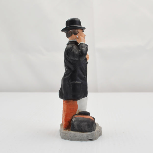 Vintage Ayerst Doctor Pharmacist Figurine House Calls - Medical Bag, Bowler Hat