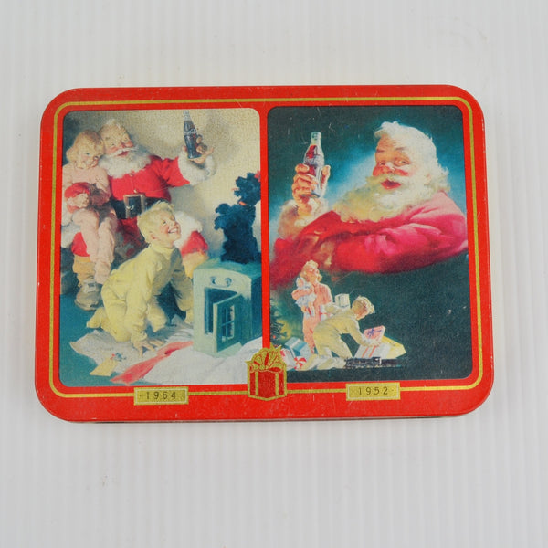 Vintage Coca-Cola Nostalgia Playing Cards - 3 Tins, 6 Sealed Decks 1994, 95, 96