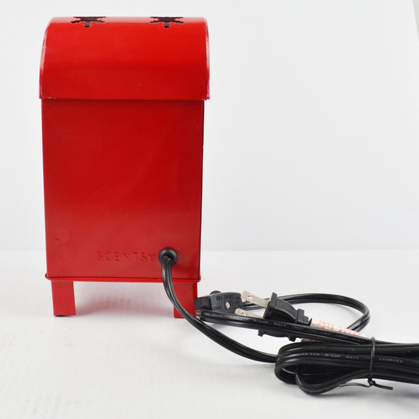Scentsy Christmas Letters To Santa Wax Warmer Mailbox Retired Holiday Gift +Bulb