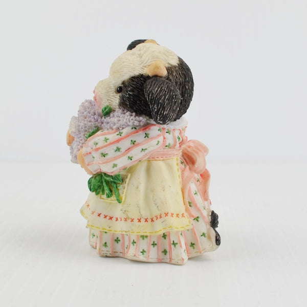 Mary’s Moo Moos “The Coming of Spring Brings Utter Joy” 1994 Enesco Cow Figurine