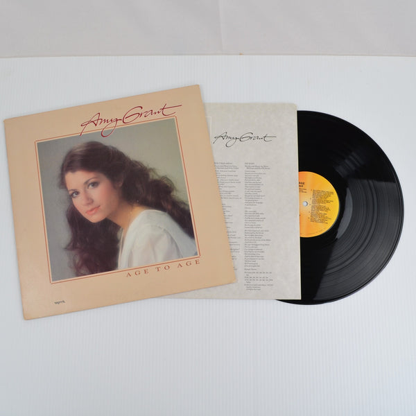 Amy Grant Vinyl LP Lot Myrrh Self Titled 1977, Never Alone 1980, Age to Age 1982
