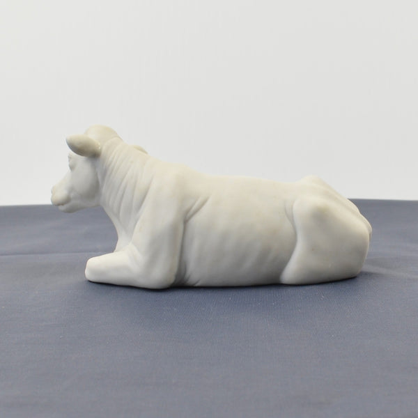 Avon Nativity Collectibles The Cow Porcelain Bisque Figure - 1987 in Box